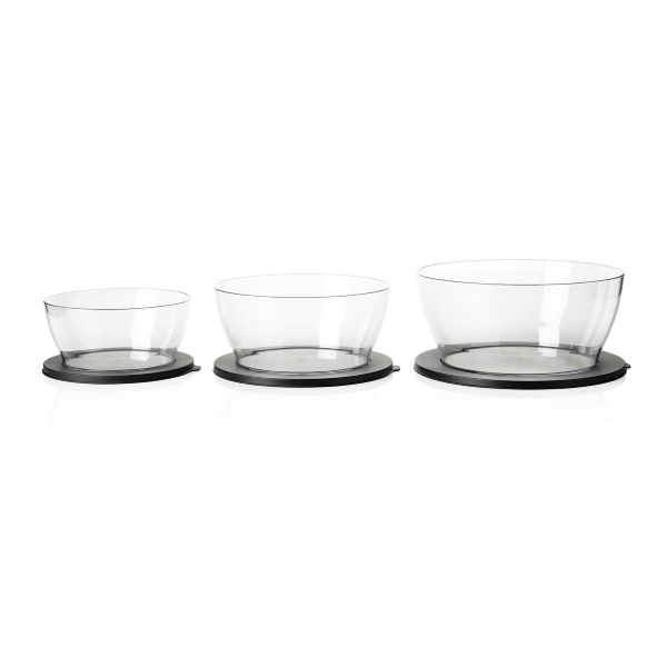 Tupperware Clear Bowl Eco+(Transparent Container, 2,4 L) (1) (600)