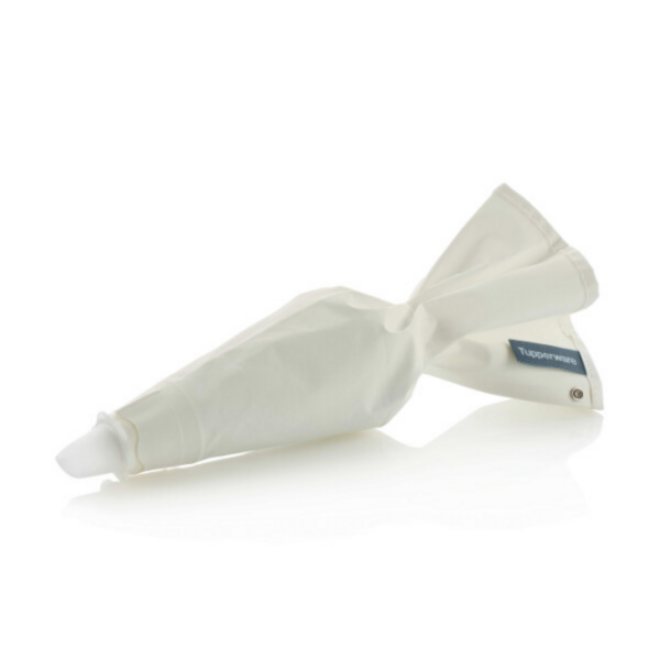 Tupperware Piping Bag With 5 Decorating Nozzles