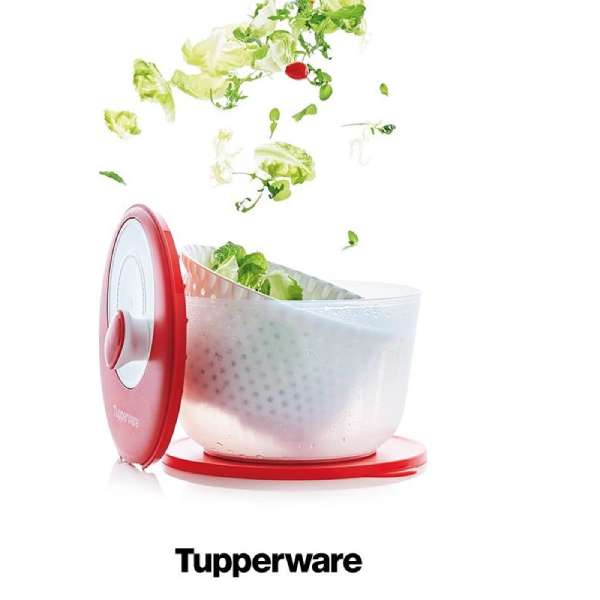 Tupperware Spinning Chef - Salad Spinner - Centrifuge (3,9l) - Salad carousel 2 - the 3-in-1 product